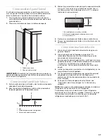 Предварительный просмотр 37 страницы KitchenAid KBLC36FKB01 Installation Manual