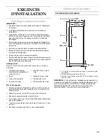 Предварительный просмотр 39 страницы KitchenAid KBLC36FKB01 Installation Manual