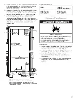 Предварительный просмотр 41 страницы KitchenAid KBLC36FKB01 Installation Manual