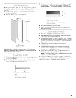 Preview for 19 page of KitchenAid KBLC36FKS01 Installation Manual