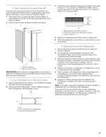 Preview for 37 page of KitchenAid KBLC36FKS01 Installation Manual