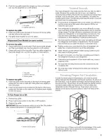 Предварительный просмотр 5 страницы KitchenAid KBLC36FKS01 Use & Care Manual