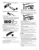 Предварительный просмотр 9 страницы KitchenAid KBLC36FMS01 Use & Care Manual