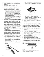 Предварительный просмотр 46 страницы KitchenAid KBLC36FMS01 Use & Care Manual