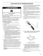 Предварительный просмотр 29 страницы KitchenAid KBLC36FMS02 Use & Care Manual