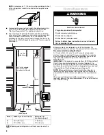 Предварительный просмотр 6 страницы KitchenAid KBLC36FTS - 36" Bottom-Freezer Refrigerator Installation Manual