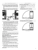 Предварительный просмотр 7 страницы KitchenAid KBLC36FTS - 36" Bottom-Freezer Refrigerator Installation Manual