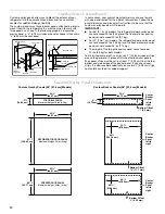 Предварительный просмотр 14 страницы KitchenAid KBLC36FTS - 36" Bottom-Freezer Refrigerator Installation Manual