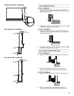 Предварительный просмотр 19 страницы KitchenAid KBLC36FTS - 36" Bottom-Freezer Refrigerator Installation Manual