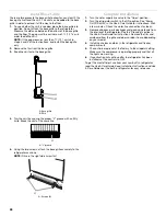 Предварительный просмотр 28 страницы KitchenAid KBLC36FTS - 36" Bottom-Freezer Refrigerator Installation Manual