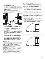 Предварительный просмотр 33 страницы KitchenAid KBLC36FTS - 36" Bottom-Freezer Refrigerator Installation Manual