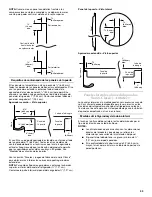 Предварительный просмотр 43 страницы KitchenAid KBLC36FTS - 36" Bottom-Freezer Refrigerator Installation Manual