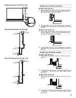 Предварительный просмотр 45 страницы KitchenAid KBLC36FTS - 36" Bottom-Freezer Refrigerator Installation Manual