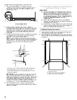 Предварительный просмотр 50 страницы KitchenAid KBLC36FTS - 36" Bottom-Freezer Refrigerator Installation Manual