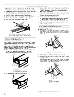 Предварительный просмотр 52 страницы KitchenAid KBLC36FTS - 36" Bottom-Freezer Refrigerator Installation Manual