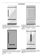 Предварительный просмотр 56 страницы KitchenAid KBLC36FTS - 36" Bottom-Freezer Refrigerator Installation Manual