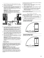 Предварительный просмотр 59 страницы KitchenAid KBLC36FTS - 36" Bottom-Freezer Refrigerator Installation Manual