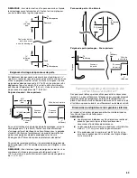 Предварительный просмотр 69 страницы KitchenAid KBLC36FTS - 36" Bottom-Freezer Refrigerator Installation Manual