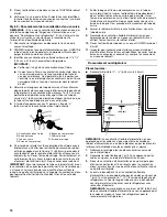 Предварительный просмотр 74 страницы KitchenAid KBLC36FTS - 36" Bottom-Freezer Refrigerator Installation Manual