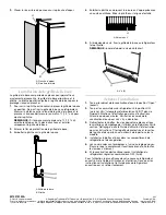 Предварительный просмотр 80 страницы KitchenAid KBLC36FTS - 36" Bottom-Freezer Refrigerator Installation Manual