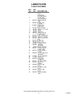 Preview for 6 page of KitchenAid KBLC36MHS00 Parts List