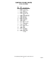 Preview for 8 page of KitchenAid KBLC36MHS00 Parts List