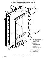 Предварительный просмотр 3 страницы KitchenAid KBLC36MHS01 Parts List