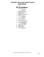 Preview for 10 page of KitchenAid KBLO36FMX01 Parts List