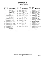 Предварительный просмотр 6 страницы KitchenAid KBLO36FMX02 Parts List