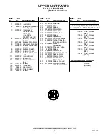 Предварительный просмотр 14 страницы KitchenAid KBLO36FMX02 Parts List