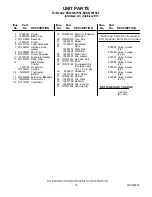 Preview for 14 page of KitchenAid KBLS19KTSS - 18.5 cu. ft. Bottom-Freezer Parts List