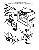 Предварительный просмотр 3 страницы KitchenAid KBLS19KTSS00 Parts List