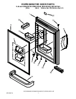 Предварительный просмотр 7 страницы KitchenAid KBLS19KTSS00 Parts List