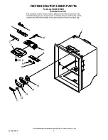 Предварительный просмотр 3 страницы KitchenAid KBLS19KTSS01 Parts List