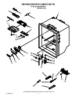 Предварительный просмотр 3 страницы KitchenAid KBLS20ETSS - KBLS20EVMS Parts List