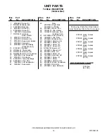 Предварительный просмотр 14 страницы KitchenAid KBLS20ETSS - KBLS20EVMS Parts List