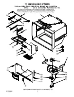 Предварительный просмотр 5 страницы KitchenAid KBLS22ETSS01 Parts List