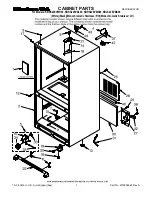 KitchenAid KBLS22EV - 21.9 cu. Ft. Bottom Freezer Refrigerator Parts List preview