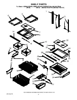 Preview for 11 page of KitchenAid KBLS22KTSS - 21.9 Bottom-Freezer Refrigerator Cabinet Parts