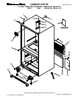 KitchenAid KBLS22KVSS - 21.9 cu. Ft. Bottom Mount Refrigerator Parts List предпросмотр