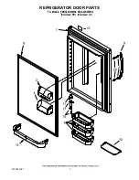 Предварительный просмотр 7 страницы KitchenAid KBLS22KWMS4 Parts List