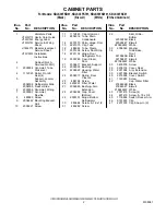 Preview for 2 page of KitchenAid KBLS36FKB01 Parts List