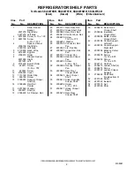 Preview for 8 page of KitchenAid KBLS36FKB01 Parts List