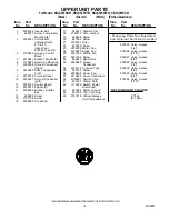 Preview for 14 page of KitchenAid KBLS36FKB01 Parts List