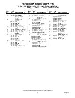 Предварительный просмотр 12 страницы KitchenAid KBLS36FKB02 Parts List