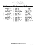 Предварительный просмотр 2 страницы KitchenAid KBLS36FMB00 Parts List