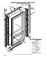 Предварительный просмотр 3 страницы KitchenAid KBLS36FMB00 Parts List