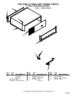 Предварительный просмотр 4 страницы KitchenAid KBLS36FMB00 Parts List