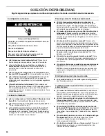 Preview for 30 page of KitchenAid KBLS36FTX - 20.5 cu. ft. Bottom-Freezer Refrigerator Use And Care Manual