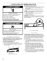 Preview for 38 page of KitchenAid KBLS36FTX - 20.5 cu. ft. Bottom-Freezer Refrigerator Use And Care Manual